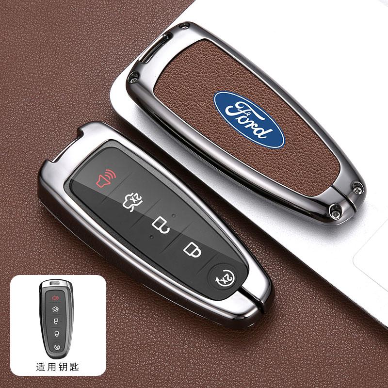 TQ011Чехол-оболочка для корпуса автомобильного ключа для Ford Escape 2013 2014 2015 2016 2017 2018 2019 Escort Edge Taurus MKX MKT Explorer Expedition Focus