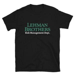 Унисекс футболка Отдел управления рисками Lehman Brothers Инвестиции