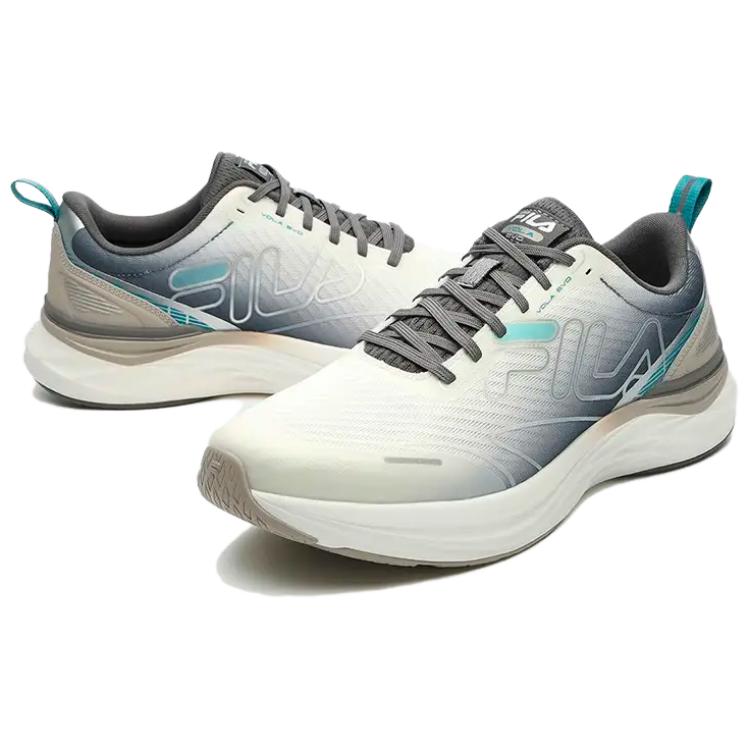 Fila Vola Evo Повседневные Дышащие Легкие Кроссовки с Низким Верхом Мужские кроссовки Белые Серые A12M331116FSG