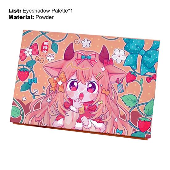 Пигментация Водостойкая долговечная палитра теней для век с пигментами для женщин