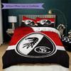 SC Freiburg Pattern Bedding uilt Set uilt Cover Pillowcase Home Decoration Birthday Gift (1 * duvet cover + 2 * pillowcase  without core)80