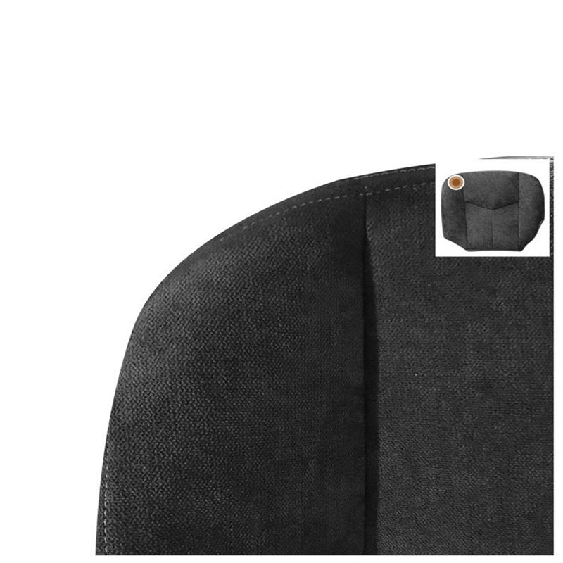 For Chevrolet Silverado 2003-2006 Cloth Driver Bottom Seat Cover Cloth Dark Gray