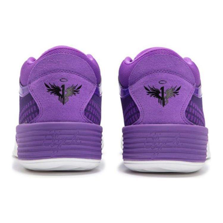 LaMelo Ball x Puma Clyde All-Pro Purple Glimmer Унисекс Кроссовки Белые 379339-01