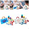 Ползающий игровой коврик для детей  1-3 лет, игра на сортировку по цвету, подарки на день рождения