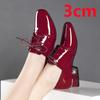 Botas Femininas Women Classic Wine Red High Quality Pu Leather Short Ankle Boots Lady Casual Sweet Black Boots A9005