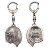 Lhasa Apso - Silver-plated Key Ring with Dog, Handbag Decoration, Backpack Pendant by Brand