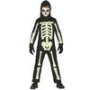 Fiestas Guirca Childrens/Kids Skeleton Glow In The Dark Costume Set