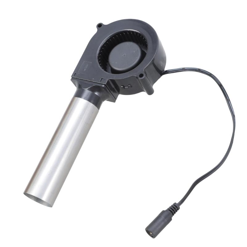 Вентилятор для барбекю для приготовления на открытом воздухе, воздуходувка для угля, портативный воздуходув для барбекю 3700 об/мин для барбекю, пикника, кемпинга