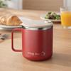 304 Stainless Steel Coffee Cup Sliding Cover Design Tumbler Household Drinking Cup  Student