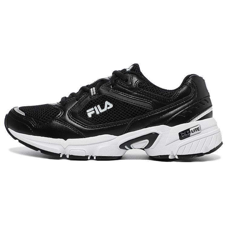 Fila Текстильные, Сетчатые Низкие Беговые Кроссовки Унисекс Черные Корейский Стиль 1RM01141D_021