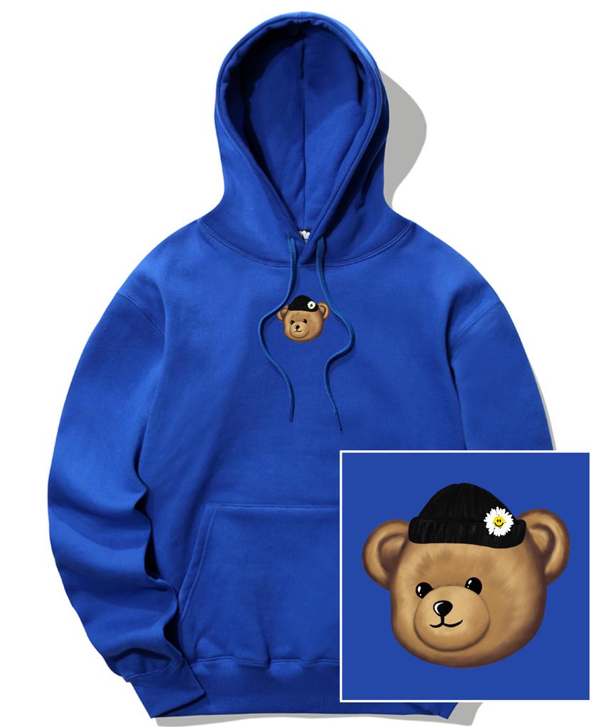 Толстовка с логотипом Beanie Bear - Синяя