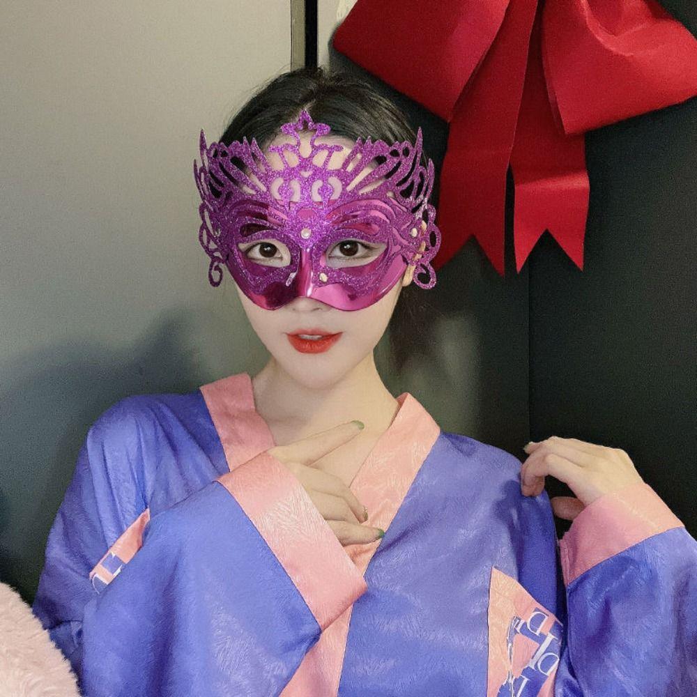 Реквизит для костюмов Фотореквизит Блестящая маска Маски на Хэллоуин Товары для выпускного бала Реквизит для косплея на вечеринку