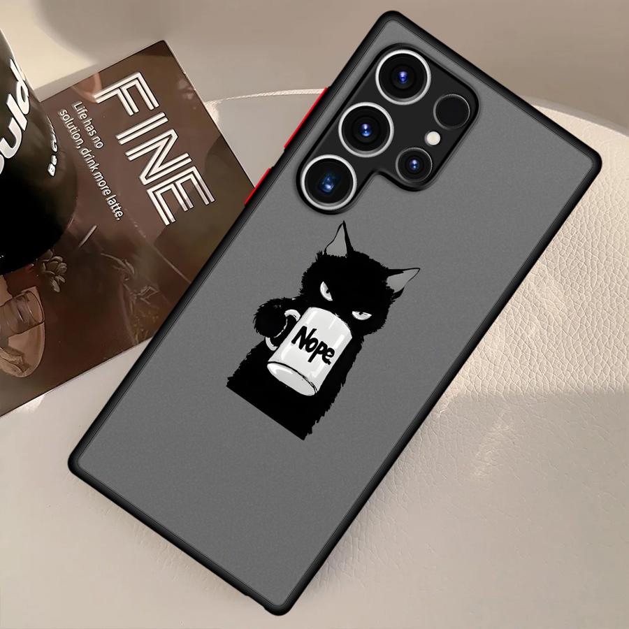 Мультяшный Чехол Кот и Мышь для Samsung Galaxy Note 20 Ultra 10 S21 S24 Plus S22 S26 S20 S25 S23 FE Чехол для Телефона