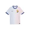 Nike Франция FFF 24/25 Стадионная выездная футбольная майка 'Бело-синяя' Мужская FJ4273-100