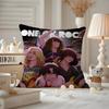 ONE OKBand OONE OK RROCK Cushion Cover Antidustmite Pillowcase Invisible zipper silky short plush Sofa cushion cover