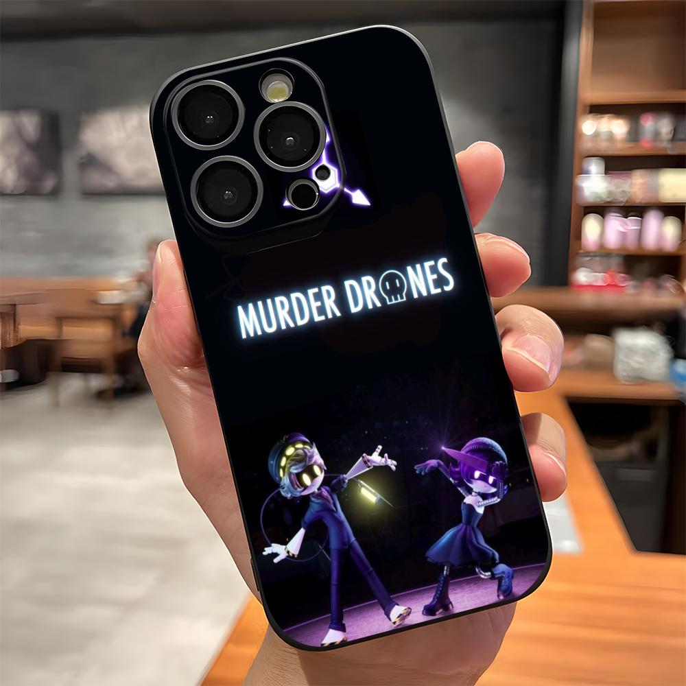 M-Murder Drones Phone Case For IPhone 17 Pro Max 15 Pro 16 14 Plus 12 13 Mini 11 Pro Shockproof Soft Cover