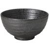 Yamashita Kogei Rice Bowl Black 12.3×6.5cm Ibushi Black Rokubei Round Bowl Large