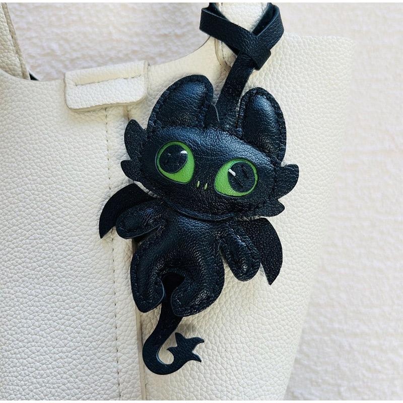 Подвеска-сумка Тигр Ручная работа Натуральная кожа Брелок Универсальный Креативная Личность Нишевый Подарок Друзьям Паре Изысканный Подвеска