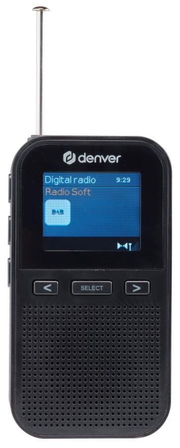 DENVER DAH-126 - Pocket Radio with DAB+ and FM Tuner, Denver