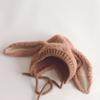 Thick Warm Ear Protection Cap Cartoon Plush Beanie Cap Unisex Baby Rabbit Hat  Daily
