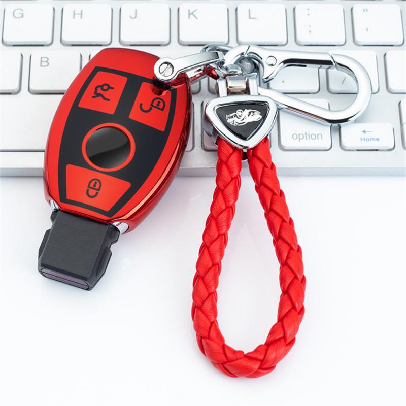 Мягкий чехол для дистанционного ключа автомобиля из ТПУ для Mercedes Bnez CLA GLC GLA GLK W203 W210 W211 W204 W176 ABCR Class AMG Аксессуары