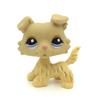 Зоомагазин Lps Игрушка Стоящая Аниме Фигурка Редкий Короткошерстный Кот Египетский Серый Голубые Глаза Старая Оригинальная Коллекция Животных Детский Подарок Игрушки