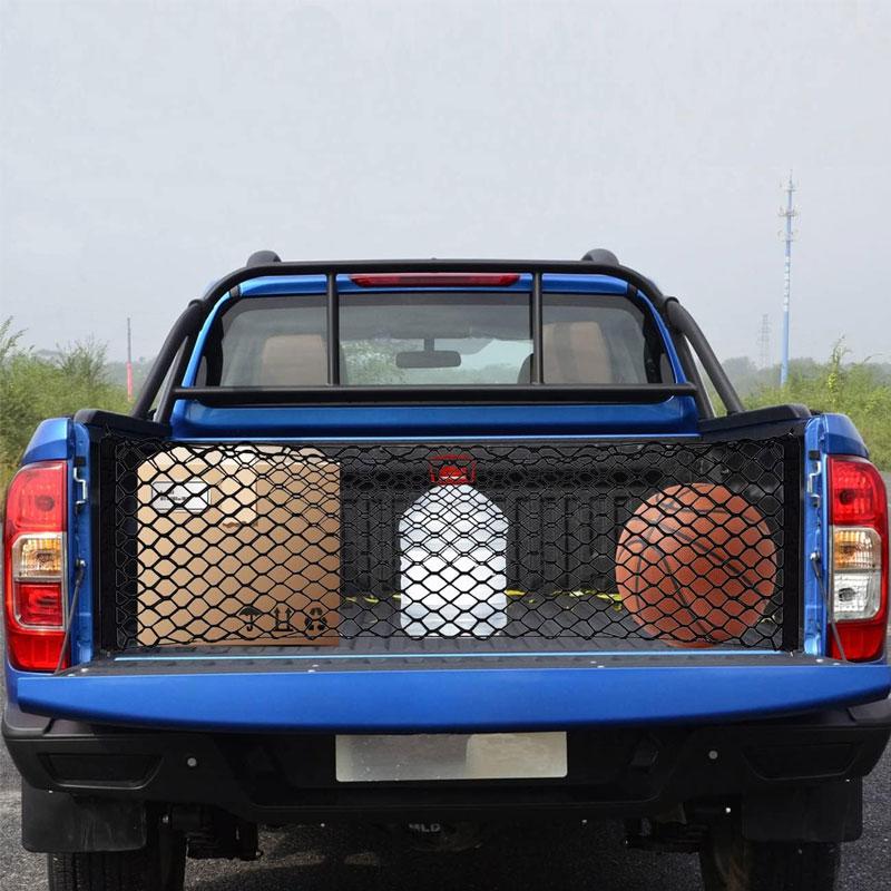 Грузовая сетка кузова грузовика для кузова пикапа 50 дюймов;х18 дюймов;,Сетка для грузовых автомобилей премиум-класса для органайзеров и хранения багажника