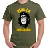 Che Guevara T-Shirt Monkey Chimp Chimpanzee Revolution Atheist Atheism Anarchism