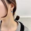 New Party Accessories Mini Zircon Earrings Creative Square Ear Buckle Simple Joker Earrings for Women Trendy Personality Daily