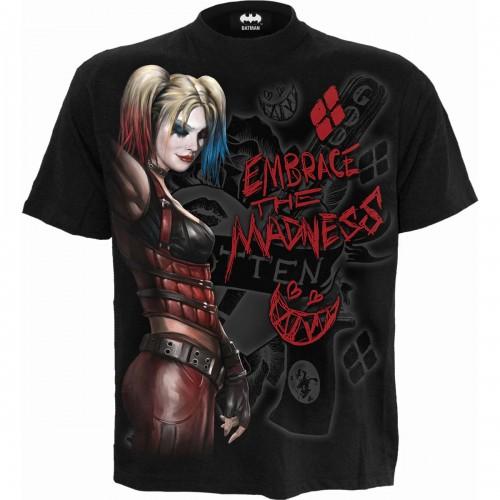 Футболка Harley Quinn Unisex Adult Embrace Madness