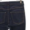 Mila Owen Hem Slit Denim Pants 1 Navy Jeans Stretch Women Used