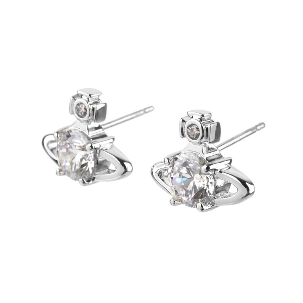 Vivienne Westwood Earrings 62010070 02P102 EARRINGS Silver [Item]
