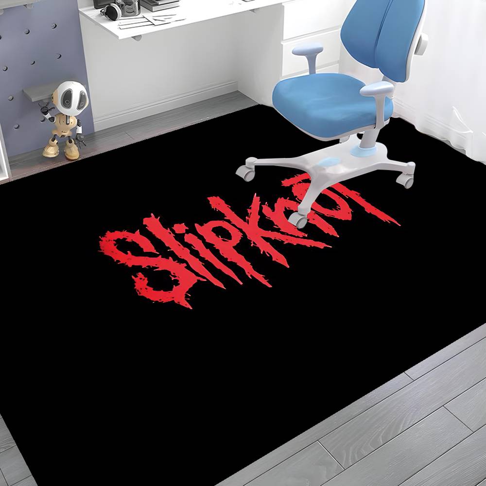S-Slipknots Rock Придверный коврик Детская комната Декор спальни Балкон Противоскользящий придверный коврик Коврик для гостиной Ковер