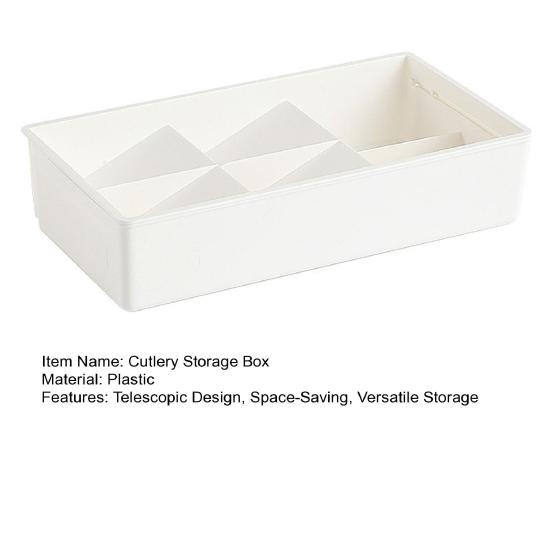Расширяемый органайзер для ящика, регулируемый лоток для кухонной утвари и столовых приборов со съемными разделителями, многоцелевой ящик для хранения для дома, ванной комнаты