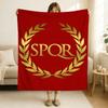 Модное одеяло SPQR, мягкое и приятное для кожи, для дивана, кровати, для сна, покрывало, одеяло на все сезоны