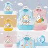 Cartoon Pattern Baby Eating Bibs Waterproof Children Protective Clothing  Baby Children