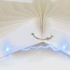 Suspension - NETTLIFE - 3 flammes - Abat-jour papier blanc - Compatible G9 - Style Scandinave/Moderne