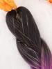 24inch Synthetic Braiding Hair Mix Tinsel Glitter Tricolor Synthetic Hair Extensions Jumbo Braids 1pc