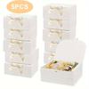5pcs Large All-In-One Gift Box Gift Packaging Box with Ribbon Gift Storage Box, Holiday Supplies, Birthday Party Supplies, Party Wedding Candy Box