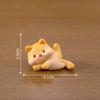 Adorable Resin Fat Cat Figurine Blind Box Cute Cartoon Miniature Animal Decor