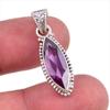 Natural Alexandrite Gemstone 925 Solid Sterling Silver Gift Pendant 1.25" J7h37
