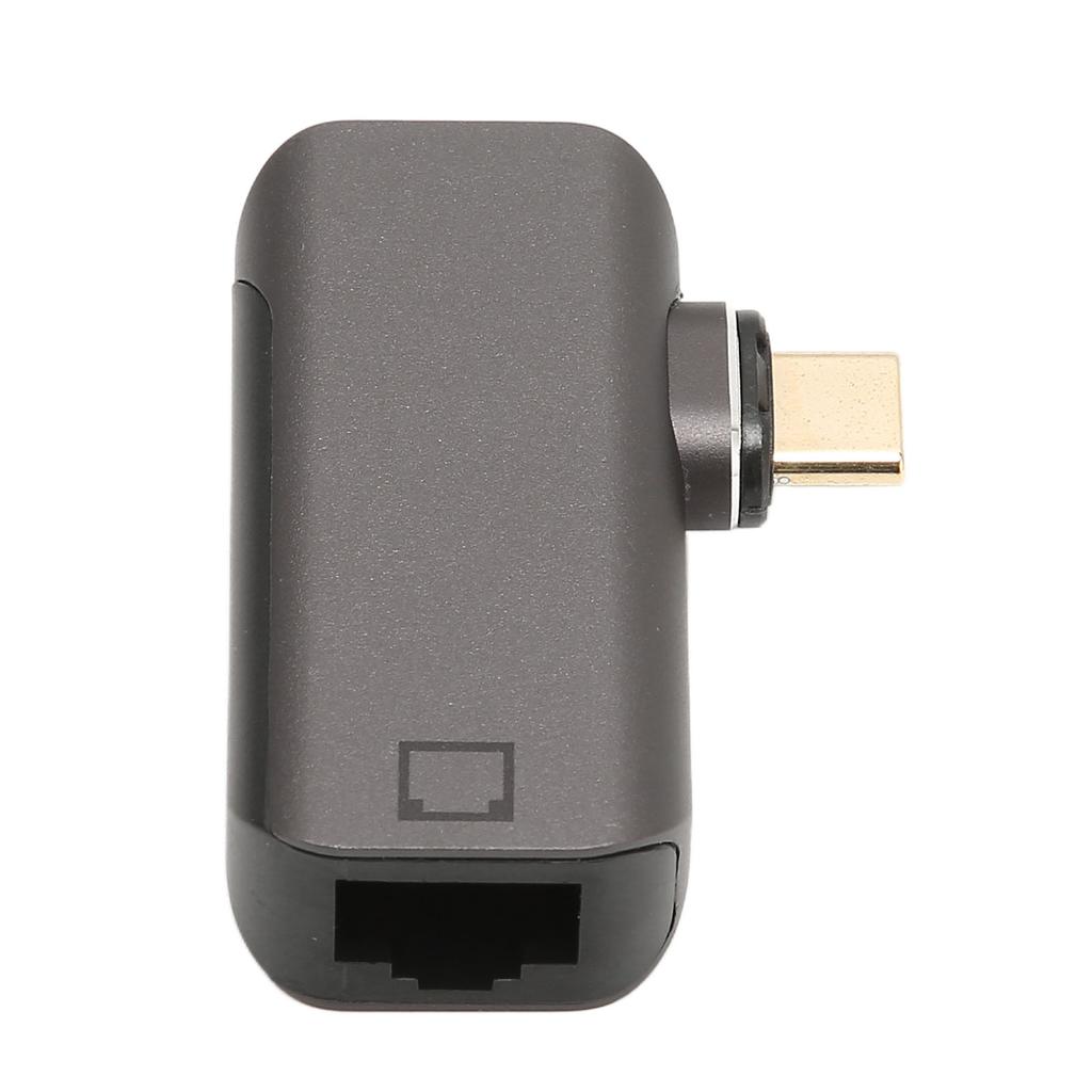 Магнитный адаптер RJ45 - Type C 24-контактный Полнофункциональный магнитный адаптер для мобильного телефона, ноутбука Type C