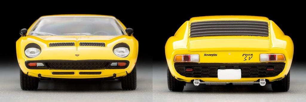 Tomica Limited Vintage LV Lamborghini Miura SV Желтый Готовый продукт 313151 1/64