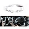 Нижняя накладка рулевого колеса для Mercedes Benz A B C E-класса W177 W247 W213 W205 CLA GLB AMG 2015-2018 Аксессуары