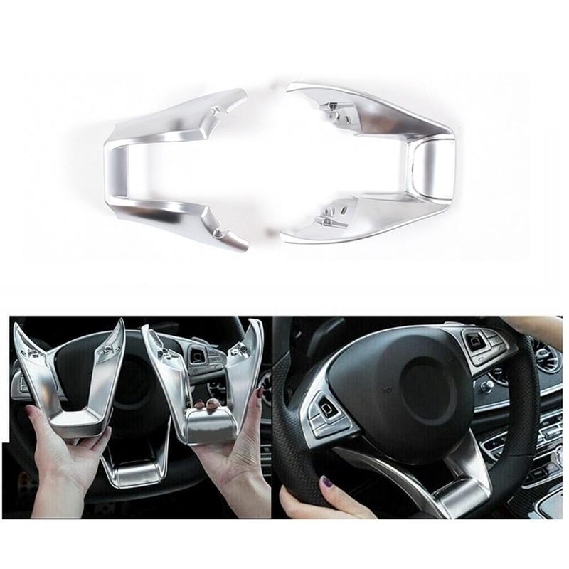 Нижняя накладка рулевого колеса для Mercedes Benz A B C E-класса W177 W247 W213 W205 CLA GLB AMG 2015-2018 Аксессуары