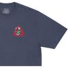 Palace Футболка с черепом P3, темно-синяя, унисекс, топы, синяя P28TS145