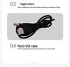 USB-Лампа-шар с сенсорным управлением и ионами, Ночник
