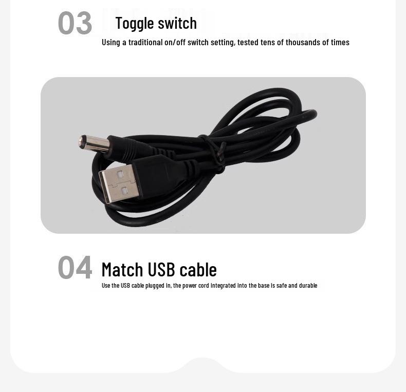 USB-Лампа-шар с сенсорным управлением и ионами, Ночник