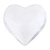 Love Heart Shaped Pendant Crystal Glass Peach Heart Loose Beads Charm for DIY Jewelry Necklace Earrings Making