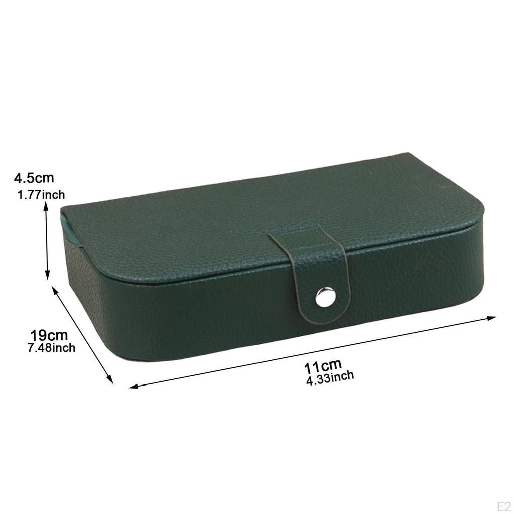 Шкатулка для хранения украшений Подарочный футляр для сережек-гвоздиков Ожерелья